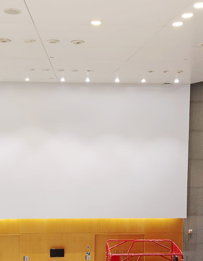 3M™ DI-NOC™ Whiteboard Finishes - HKSAR Central Government Office Projector Film Refurbishment PWF-500